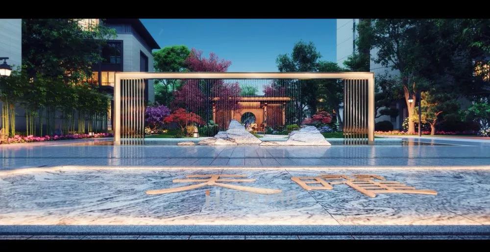 地產三維動畫夜景展示